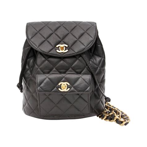 chanel pak|chanel leather backpack.